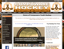 Tablet Screenshot of compuwarehockey.org